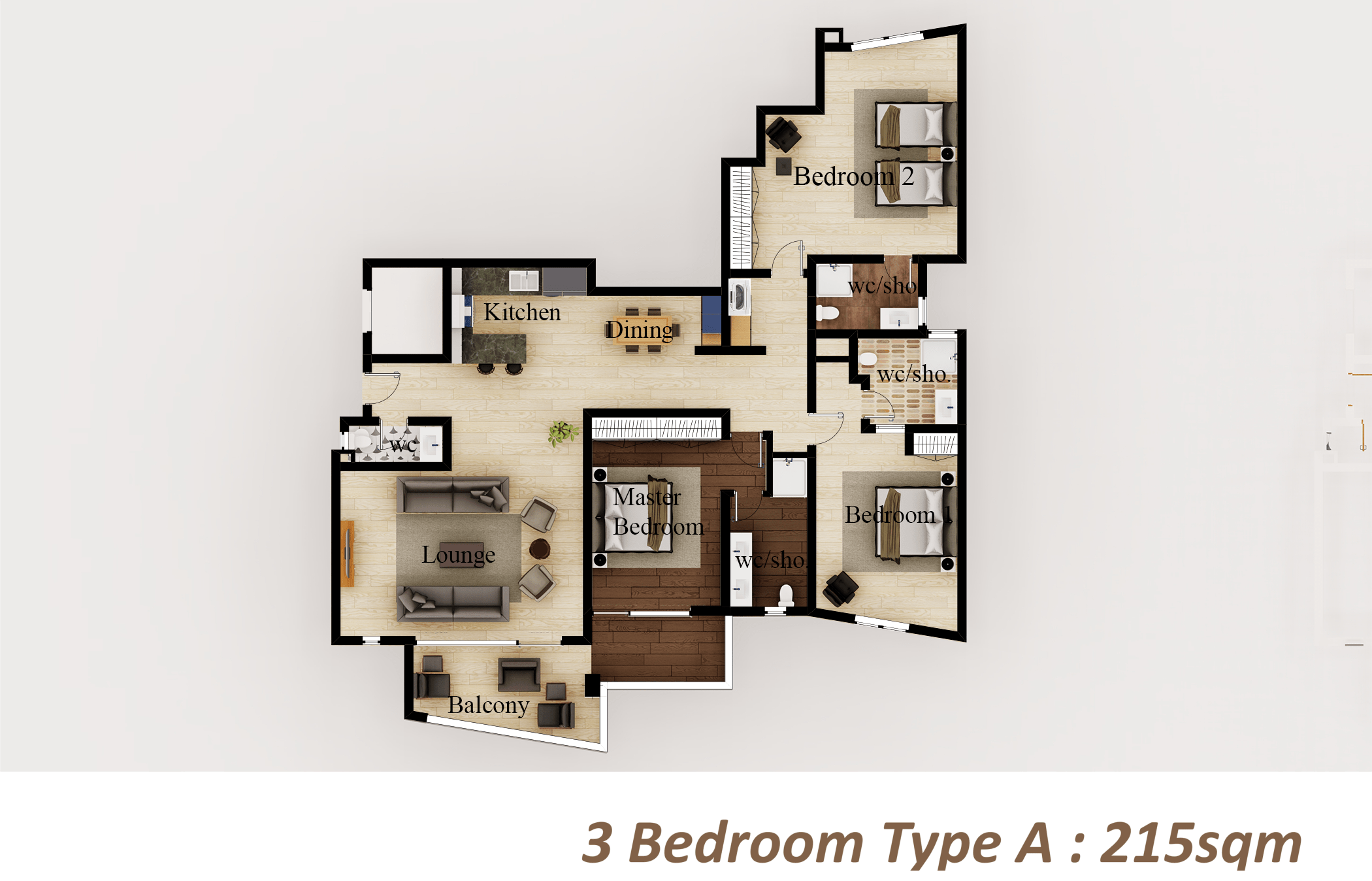 3 Bedroom type A