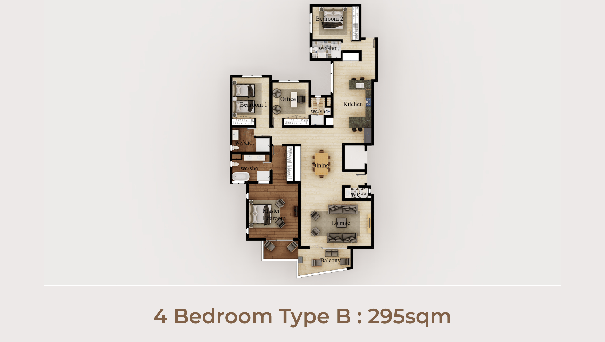 4 Bedroom type B 295sqm-min