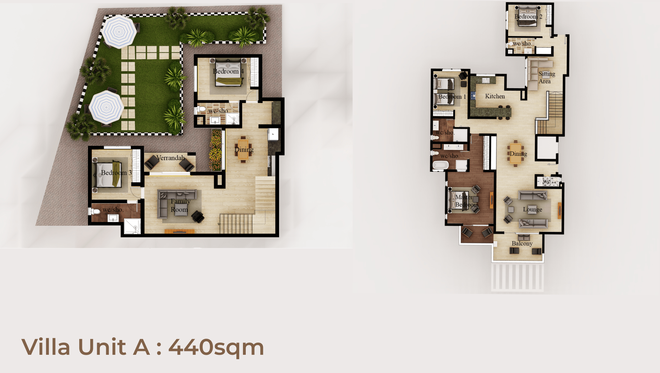 Villa unit A 440sqm-min