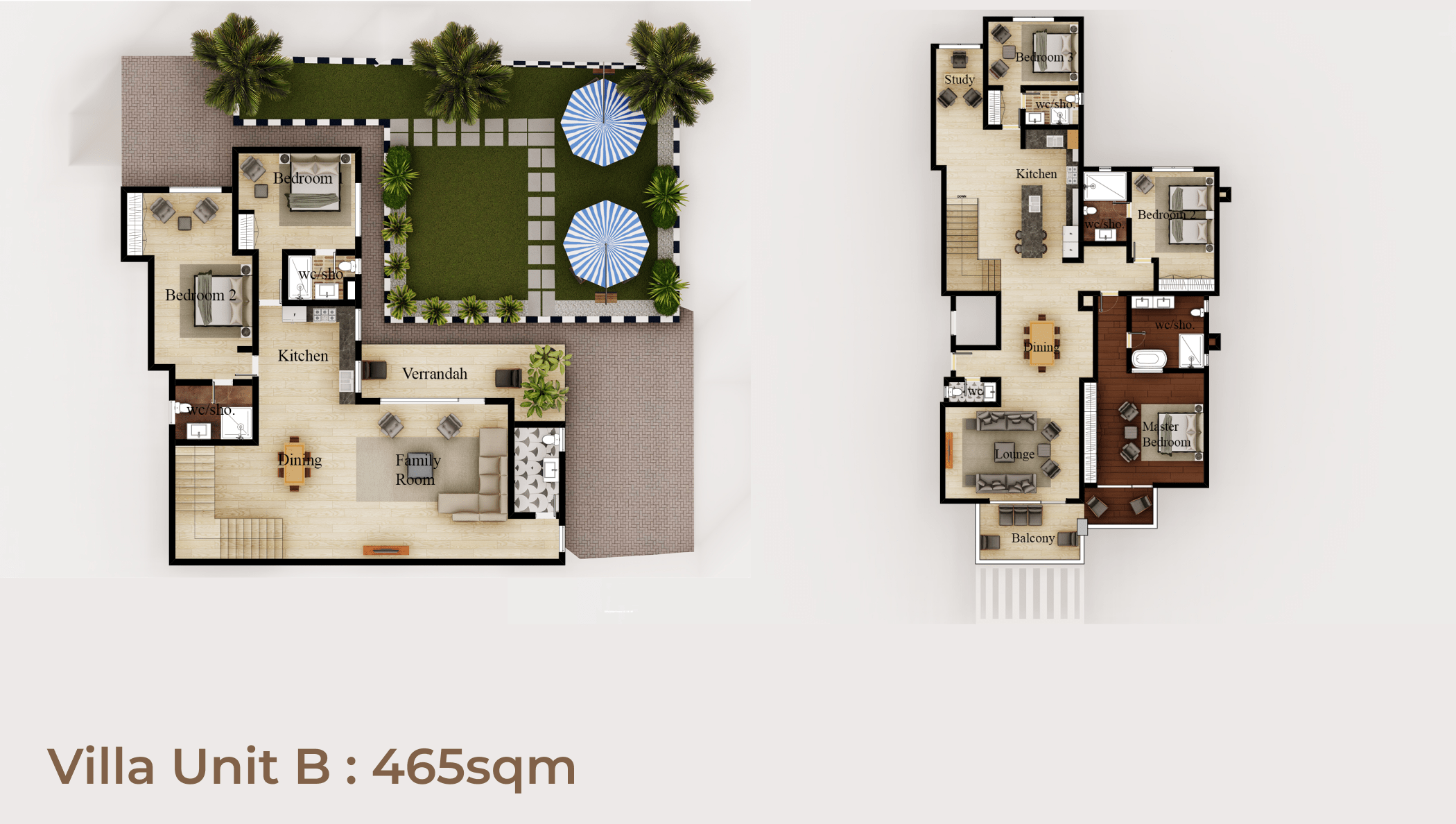Villa unit B 465sqm-min